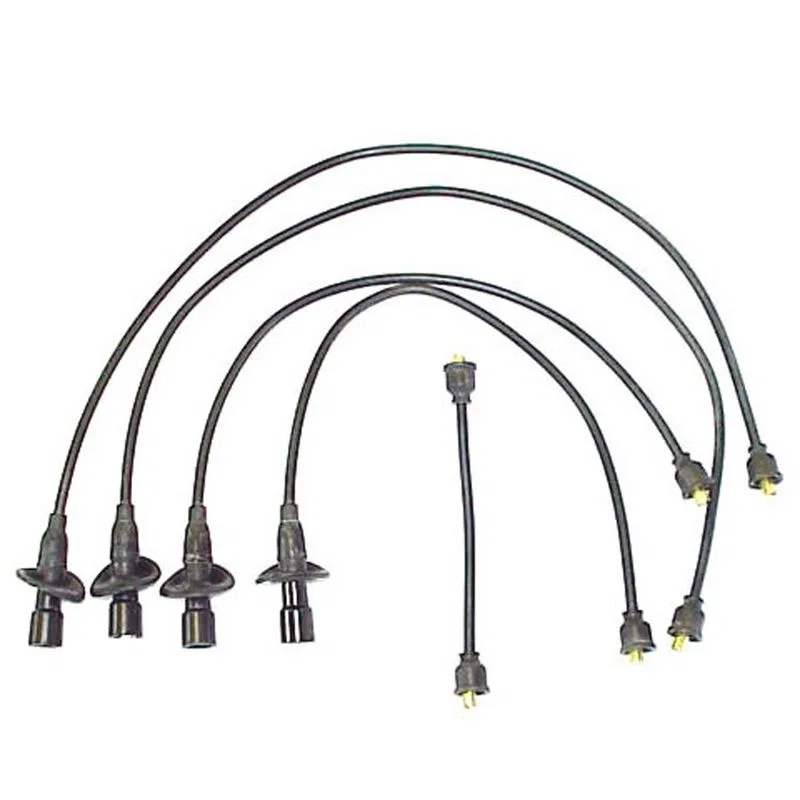 671-4086 – DENSO Spark Plug Wire Set, OE-Replacement Black 7 Millimeter Wire Outside Diameter Phenolic Jacket 180 Deg...